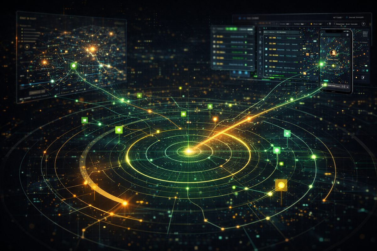Mazzaneh Radar — Real-time seller scanning visualization