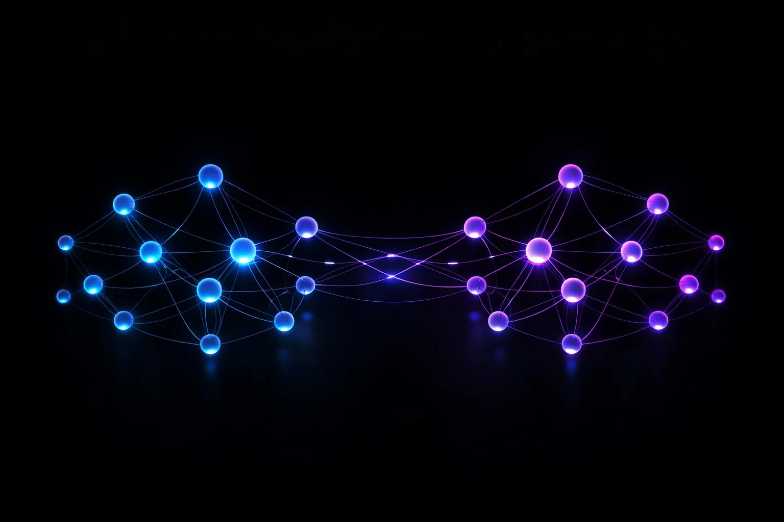Abstract interconnected AI systems